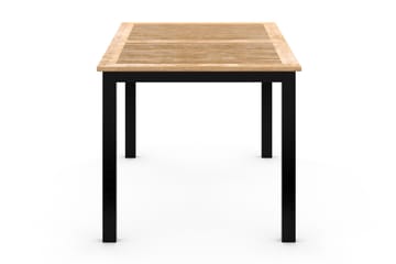 Las Vegas Förlängningsbart Matbord 152-210x90 cm - Svart / Natur - Utemöbler & utemiljö - Utebord & trädgårdsbord - Matbord utomhus