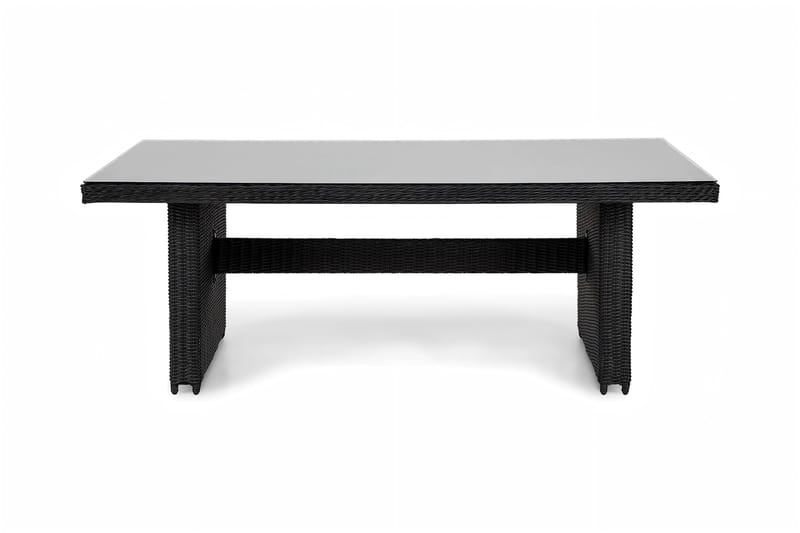 Marcus Matbord utomhus 160x90 cm, Svart