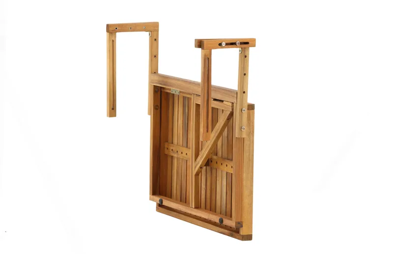 Marion Balkongbord Utomhus 60x45 cm - Trä/Natur - Utemöbler & utemiljö - Utebord & trädgårdsbord - Matbord utomhus