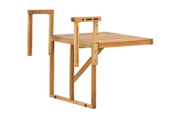 Marion Balkongbord Utomhus 60x45 cm - Trä/Natur - Utemöbler & utemiljö - Utebord & trädgårdsbord - Matbord utomhus