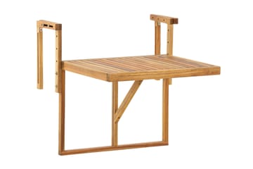 Marion Balkongbord Utomhus 60x45 cm - Trä/Natur - Utemöbler & utemiljö - Utebord & trädgårdsbord - Matbord utomhus