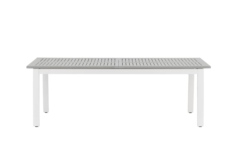 Matbord Albany Förlängningsbart 224-324 cm Grå/Vit - Matbord utomhus