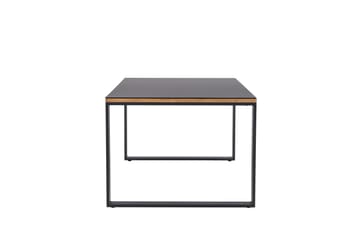 Matbord Aspvik 100x200 cm Svart - Svart - Utemöbler & utemiljö - Utebord & trädgårdsbord - Matbord utomhus