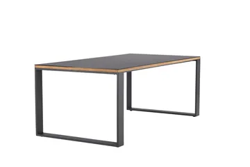 Aspvik Matbord 100x200 cm Svart - Svart - Utemöbler & utemiljö - Utebord & trädgårdsbord - Matbord utomhus