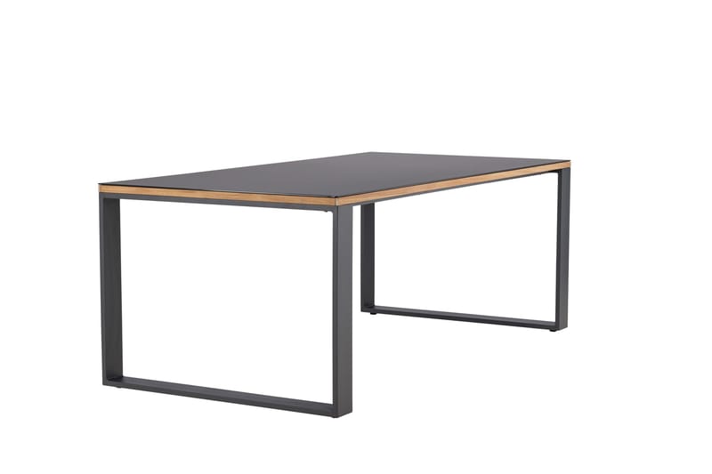 Aspvik Matbord 100x200 cm Svart - Svart - Utemöbler & utemiljö - Utebord & trädgårdsbord - Matbord utomhus
