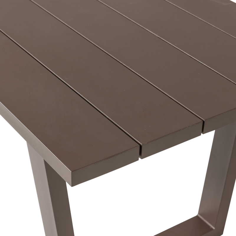 Matbord Bear 240 cm Utomhus - Brun - Utemöbler & utemiljö - Utebord & trädgårdsbord - Matbord utomhus