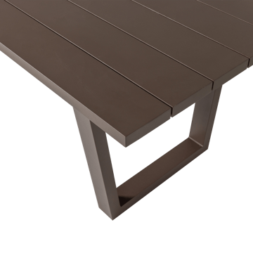 Matbord Bear 240 cm Utomhus - Brun - Utemöbler & utemiljö - Utebord & trädgårdsbord - Matbord utomhus