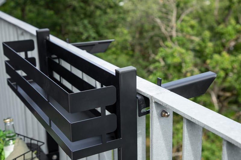 Borneo Matbord Utomhus 57x77 cm - Svart - Utemöbler & utemiljö - Utebord & trädgårdsbord - Matbord utomhus