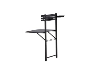 Borneo Matbord Utomhus 57x77 cm - Svart - Utemöbler & utemiljö - Utebord & trädgårdsbord - Matbord utomhus