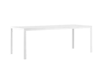 Break Matbord Utomhus 90x205 cm - Vit - Utemöbler & utemiljö - Utebord & trädgårdsbord - Matbord utomhus