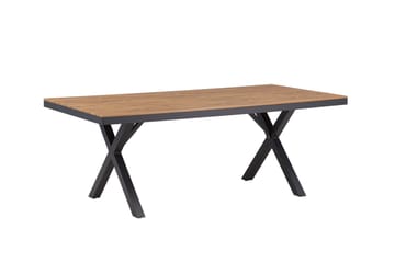 Garcia Matbord Utomhus 100x200 cm - Svart - Utemöbler & utemiljö - Utebord & trädgårdsbord - Matbord utomhus