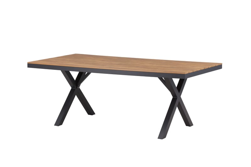 Garcia Matbord Utomhus 100x200 cm - Svart - Utemöbler & utemiljö - Utebord & trädgårdsbord - Matbord utomhus