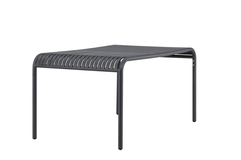 Gardeno Matbord Utomhus 90x150 cm utebord i aluminium - Svart - Utemöbler & utemiljö - Utebord & trädgårdsbord - Matbord utomhus