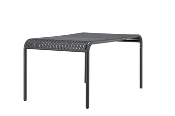Gardeno Matbord Utomhus 90x150 cm utebord i aluminium - Svart - Utemöbler & utemiljö - Utebord & trädgårdsbord - Matbord utomhus