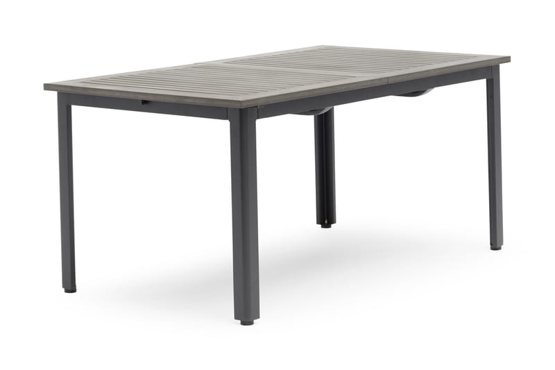 Matbord Hillerstorp Ammi Förlängningsbart 150 cm - Mörkgrå - Matbord utomhus