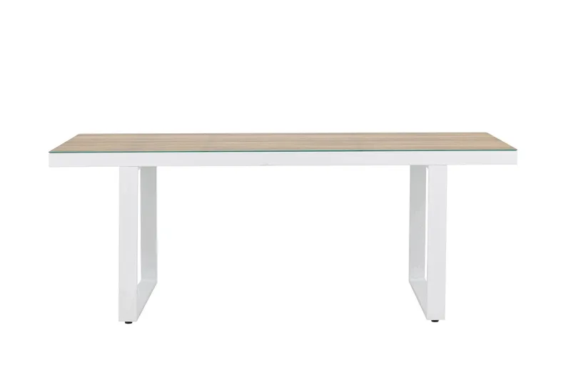 Merlo Matbord Utomhus 90x200 cm - Vit - Utemöbler & utemiljö - Utebord & trädgårdsbord - Matbord utomhus