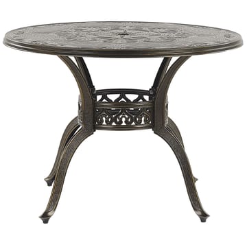 Matbord Sapri 100 cm - Mörkbrun - Utemöbler & utemiljö - Utebord & trädgårdsbord - Matbord utomhus