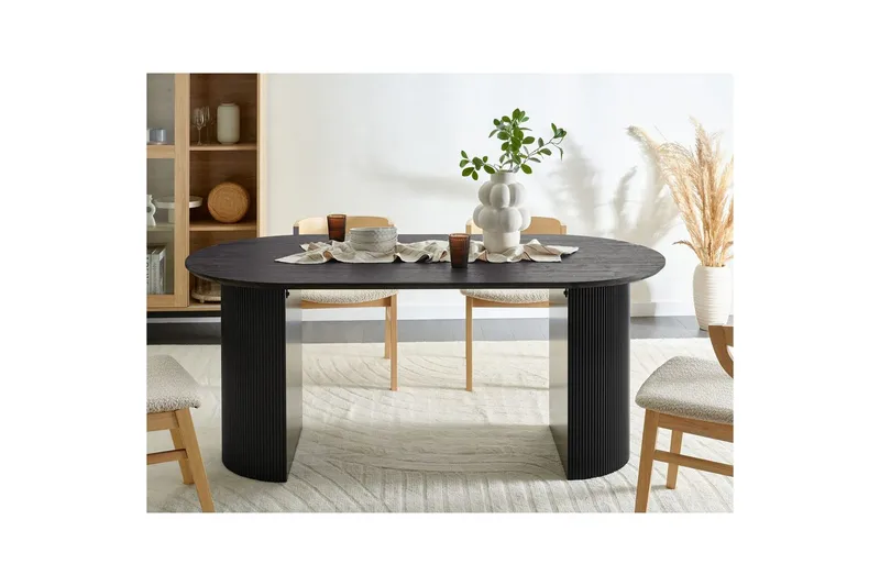 Matbord Savory Svart - Svart - Utemöbler & utemiljö - Utebord & trädgårdsbord - Matbord utomhus