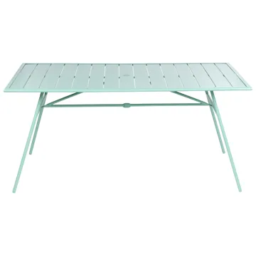 Matbord Terenzo 160 cm - Mintgrön - Utemöbler & utemiljö - Utebord & trädgårdsbord - Matbord utomhus