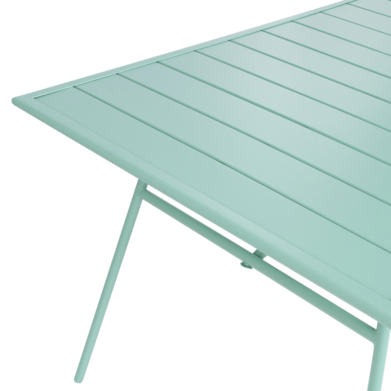 Matbord Terenzo 160 cm - Mintgrön - Utemöbler & utemiljö - Utebord & trädgårdsbord - Matbord utomhus