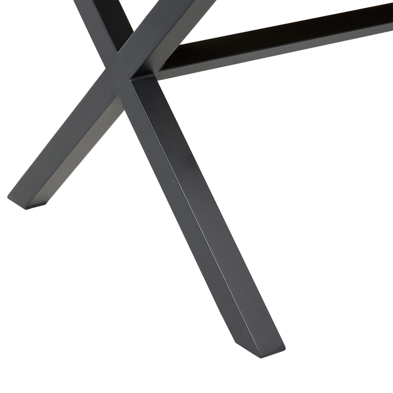 Matbord Tiano 160 cm - Brun - Utemöbler & utemiljö - Utebord & trädgårdsbord - Matbord utomhus