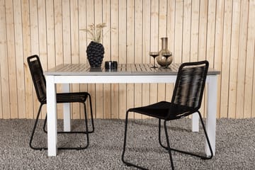 Albany Matbord Utomhus 152-210 cm - Grå/Vit - Utemöbler & utemiljö - Utebord & trädgårdsbord - Matbord utomhus