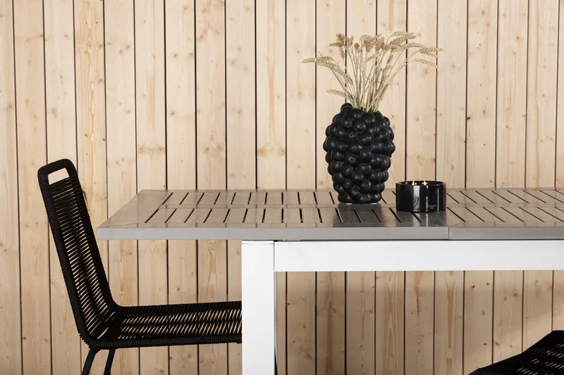 Albany Matbord Utomhus 152-210 cm - Grå/Vit - Utemöbler & utemiljö - Utebord & trädgårdsbord - Matbord utomhus