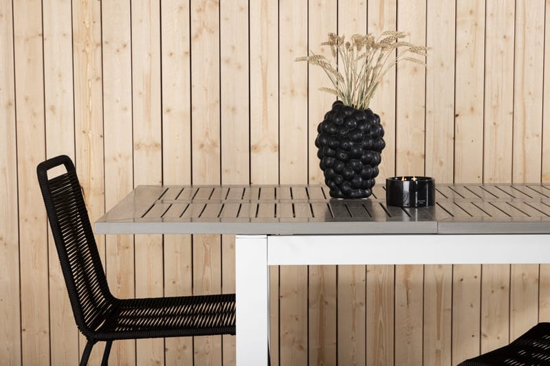 Albany Matbord Utomhus 152-210 cm - Grå/Vit - Utemöbler & utemiljö - Utebord & trädgårdsbord - Matbord utomhus