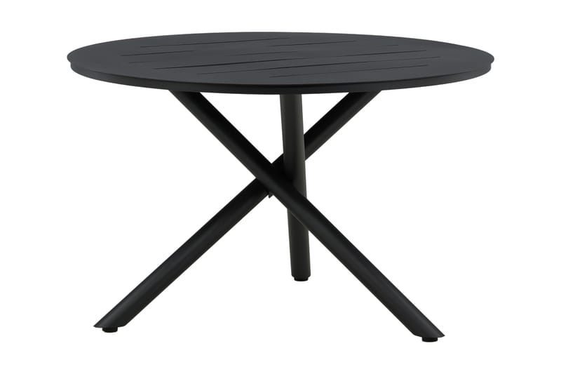 Alma Matbord Utomhus Rund 120 cm Svart - Venture Home - Utemöbler & utemiljö - Utebord & trädg�årdsbord - Matbord utomhus
