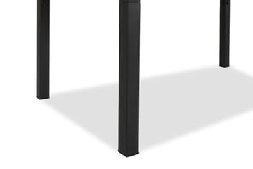 Bahamas Soffbord Utomhus 110x60 cm Utebord i Teak med aluminium ben - Brun / Svart - Utemöbler & utemiljö - Utebord & trädgårdsbord - Matbord utomhus