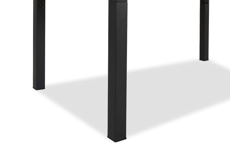 Bahamas Soffbord Utomhus 110x60 cm Utebord i Teak med aluminium ben - Brun / Svart - Utemöbler & utemiljö - Utebord & trädgårdsbord - Matbord utomhus