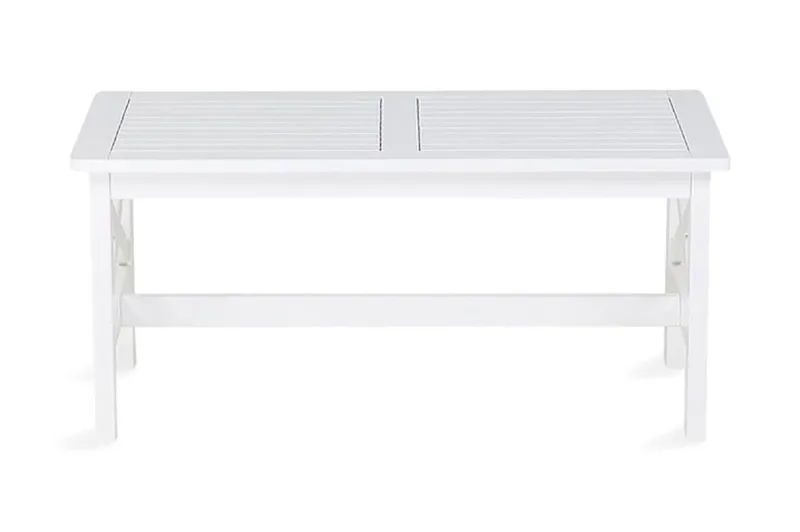 Baltic Trädgårdsbord 100 cm, Vit
