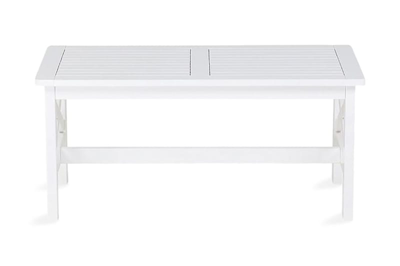 Baltic Trädgårdsbord 100 cm, Vit