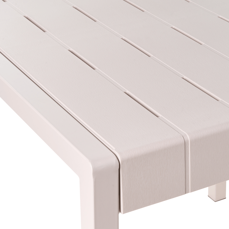 Matbord utomhus Bartica 84x81 cm - Beige - Utemöbler & utemiljö - Utebord & trädgårdsbord - Matbord utomhus