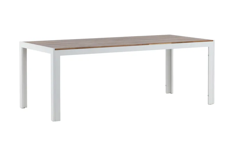Bois Matbord Utomhus 200 cm - Brun/Vit - Utemöbler & utemiljö - Utebord & trädgårdsbord - Matbord utomhus