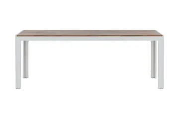 Bois Matbord Utomhus 200 cm - Brun/Vit - Utemöbler & utemiljö - Utebord & trädgårdsbord - Matbord utomhus