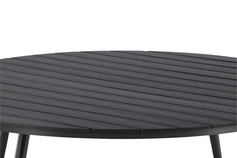 Break Matbord Utomhus 150 cm Rund - Svart - Utemöbler & utemiljö - Utebord & trädgårdsbord - Matbord utomhus