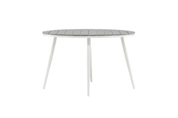 Break Matbord Utomhus Rund Ø120 cm - Beige - Utemöbler & utemiljö - Utebord & trädgårdsbord - Matbord utomhus