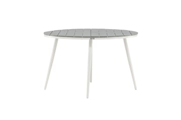 Break Matbord Utomhus Rund Ø120 cm - Beige - Utemöbler & utemiljö - Utebord & trädgårdsbord - Matbord utomhus