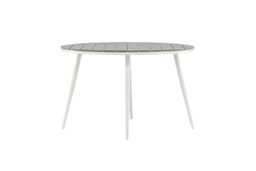 Break Matbord Utomhus Rund Ø120 cm - Beige - Utemöbler & utemiljö - Utebord & trädgårdsbord - Matbord utomhus