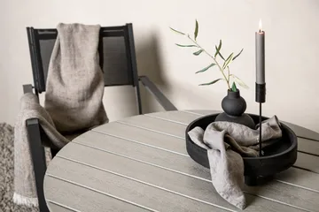 Break Matbord Utomhus Rund 90 cm - Vit - Utemöbler & utemiljö - Utebord & trädgårdsbord - Matbord utomhus