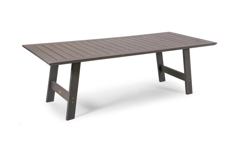 CECILIA Utebord 100X165(225/285)CM GRÅ - grålaserad furu - Utemöbler & utemiljö - Utebord & trädgårdsbord - Matbord utomhus