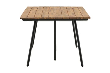 Chan Matbord Utomhus 200 cm - Svart/Brun - Utemöbler & utemiljö - Utebord & trädgårdsbord - Matbord utomhus
