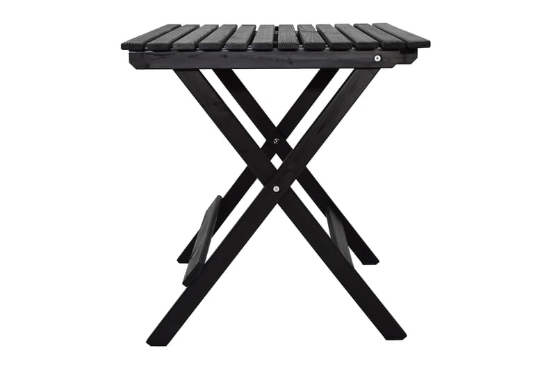 Edilma KlappUtebord 65 cm - Kaffesvart - Utemöbler & utemiljö - Utebord & trädgårdsbord - Matbord utomhus