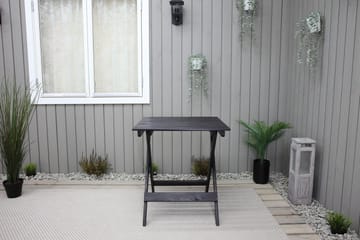 Edilma KlappUtebord 65 cm - Kaffesvart - Utemöbler & utemiljö - Utebord & trädgårdsbord - Matbord utomhus