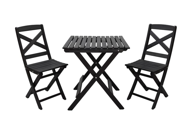 Edilma KlappUtebord 65 cm - Kaffesvart - Utemöbler & utemiljö - Utebord & trädgårdsbord - Matbord utomhus