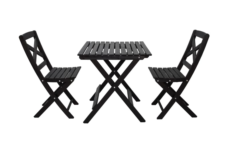 Edilma KlappUtebord 65 cm - Kaffesvart - Utemöbler & utemiljö - Utebord & trädgårdsbord - Matbord utomhus