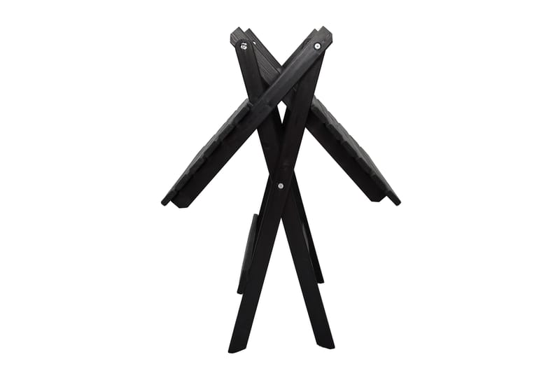 Edilma KlappUtebord 65 cm - Kaffesvart - Utemöbler & utemiljö - Utebord & trädgårdsbord - Matbord utomhus