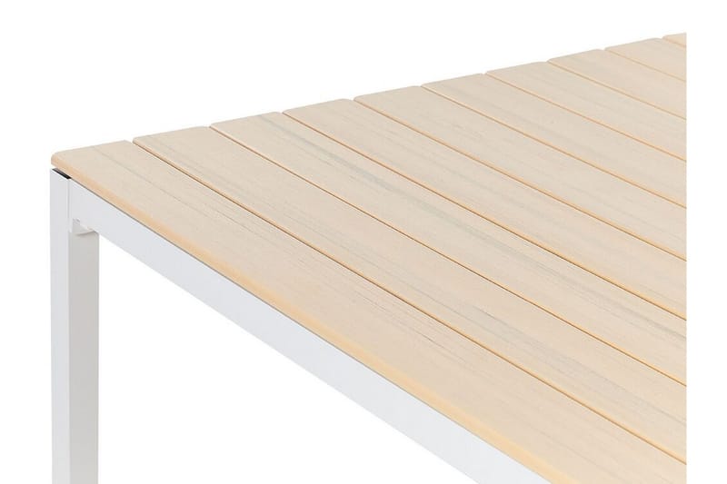 Matbord Utomhus Edmundston 95x95 cm - Beige/Vit - Utemöbler & utemiljö - Utebord & trädgårdsbord - Matbord utomhus