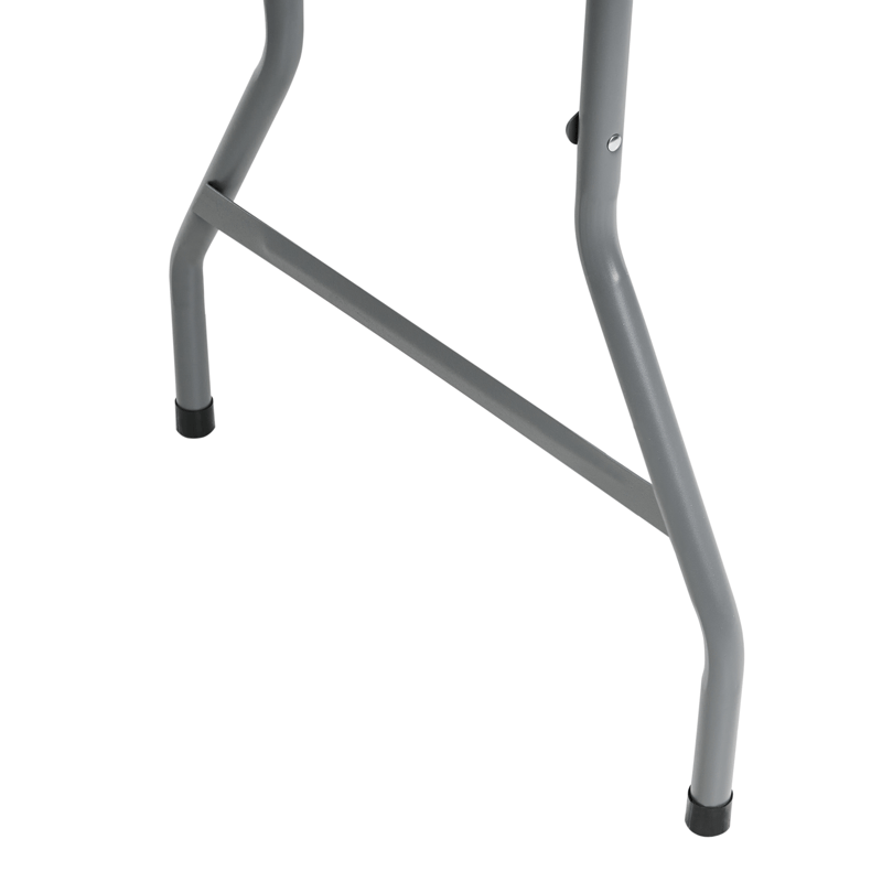 Matbord utomhus För 6 Personer Cugnoli 180 cm 74 cm - Vit/Silver - Utemöbler & utemiljö - Utebord & trädgårdsbord - Matbord utomhus